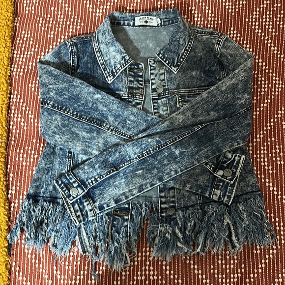 Crazy Train Jackets & Blazers - Crazy Train Jean Jacket